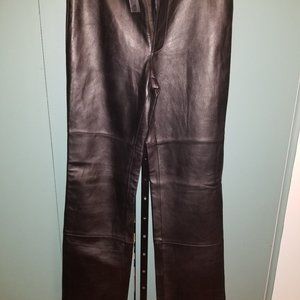 Tall Leather Pants NWOT